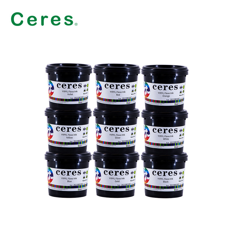 YY PFL Flexo Printing Ink สี Panton สําหรับเครื่องแต่งกาย