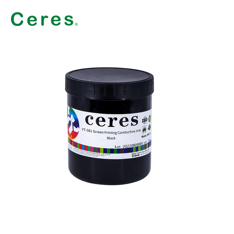 75ohm Carbon Security Printing Ink สีเงิน สําหรับบอร์ดวงจร