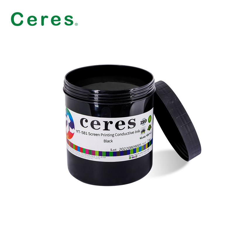 75ohm Carbon Security Printing Ink สีเงิน สําหรับบอร์ดวงจร