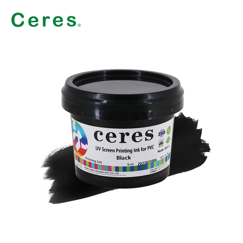 CMYK UV Screen Printing Ink สําหรับพลาสติกกระจก PP PE PET LDPE HDPE