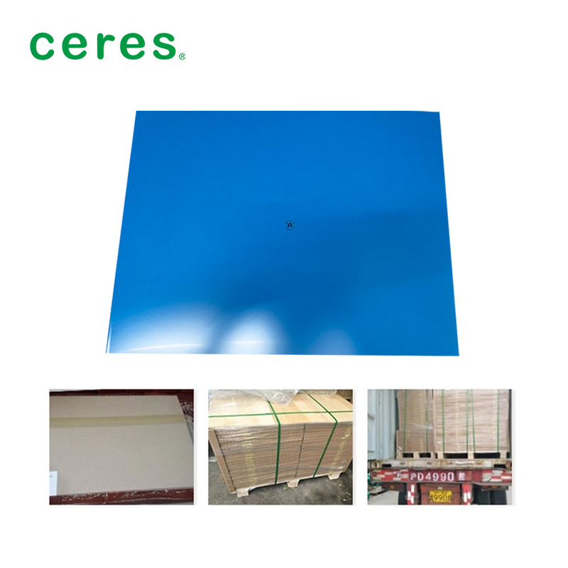 ความสามารถในการพิมพ์สูง สีน้ําเงิน Ctcp Plate 0.15 และ 0.3mm ความหนา