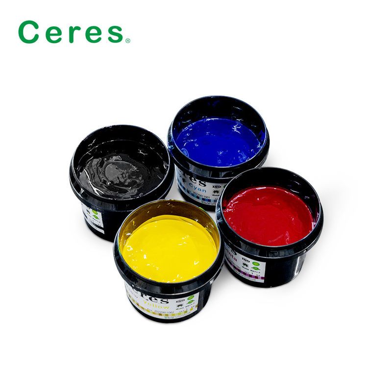 CMYK Pantone สี LED UV Offset Ink การ์ดธนาคาร