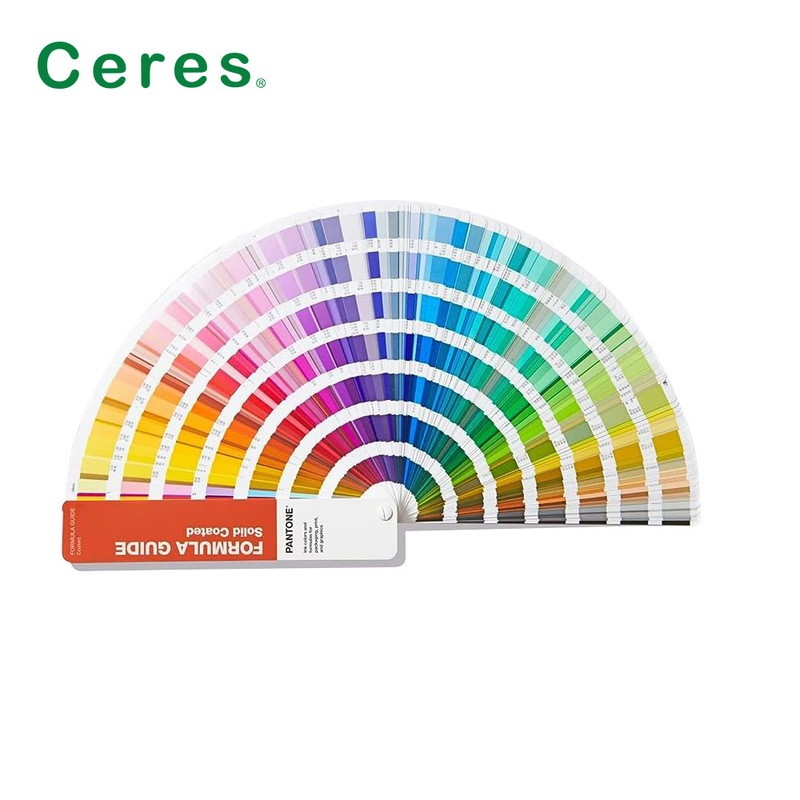 GP1601B คู่มือสูตรสีแพนโทน เคลือบเงา ไม่เคลือบเงา 2390 สี ชุด 2 ชิ้น