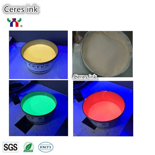 สี UV ที่มองไม่เห็นสําหรับการพิมพ์หน้าจอ