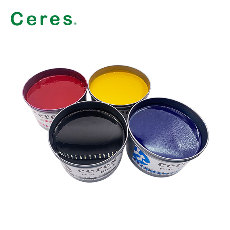 Ceres High Gloss YY02/YY03/YY09 น้ํามันฐานแบบเครื่องพิมพ์ออฟเซ็ต มีอายุการใช้งาน 2 ปี