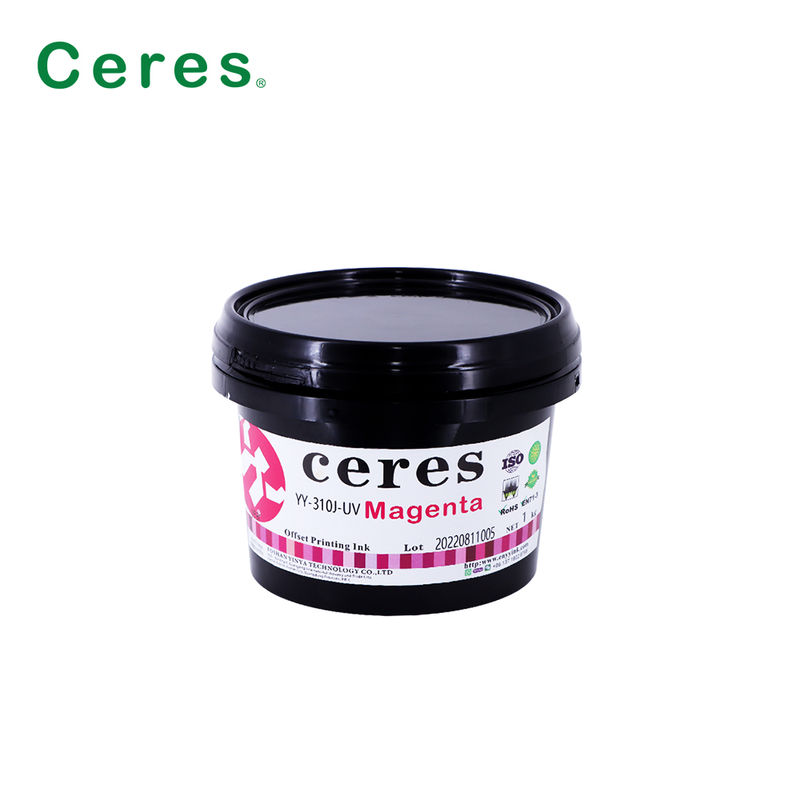 สีออฟเซ็ต UV ประหยัดและมีประสิทธิภาพ พร้อมการรับประกัน 24 เดือนสําหรับการพิมพ์ระดับสูง