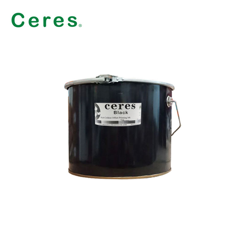 การพิมพ์หนังสือพิมพ์ Coldset Web Offset Ink Solvent ฐานสําหรับการพิมพ์หนังสือพิมพ์ในถังเหล็ก 20 กิโลกรัม