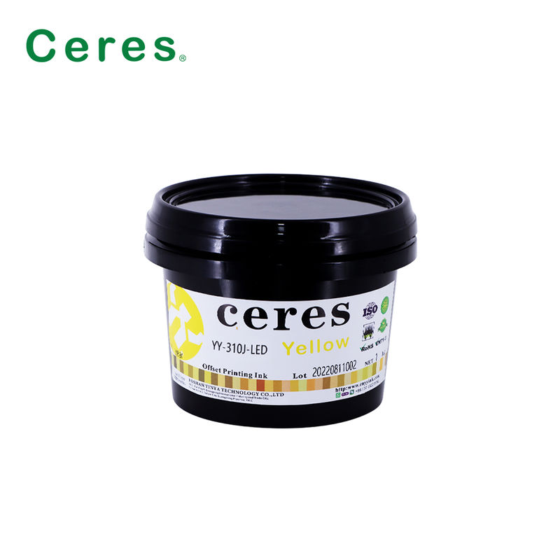 สีแดงอบอุ่น สีแดงแห้งเร็ว ด้วยผลการโอนที่ดีสําหรับการพิมพ์ออฟเฟต