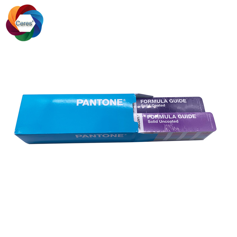 GP1601A คู่มือสูตรแพนโทน ผิวเคลือบ ไม่เคลือบ 2196 สี 2 ชุด
