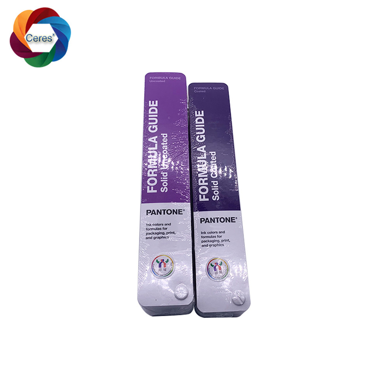 GP1601A คู่มือสูตรแพนโทน ผิวเคลือบ ไม่เคลือบ 2196 สี 2 ชุด