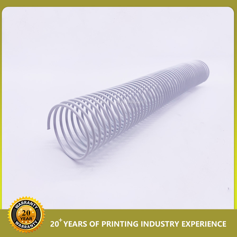 ปฏิทิน คอลเลนด์สไพร่สองคอลเลน การผูกพัน Pitch 3: 1 1.4mm ไนลอนสแตนเลส Double Wire Book