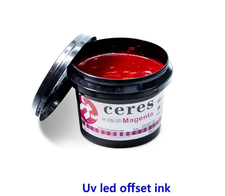 MSDS UV Offset Ink Ceres 1 kg กระปุกที่ใช้สารละลาย YY-213 การแห้งเร็ว